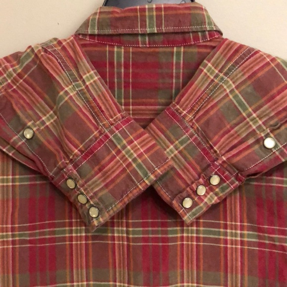 Men’s pearl snap western woven - Picture 5 of 5